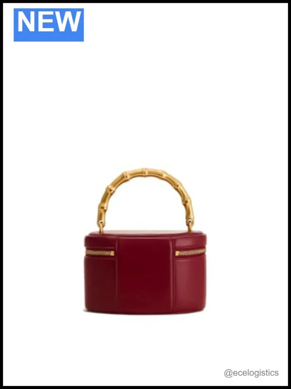 Vegan Leather Top Handle Satchel Bag with Detachable Strap